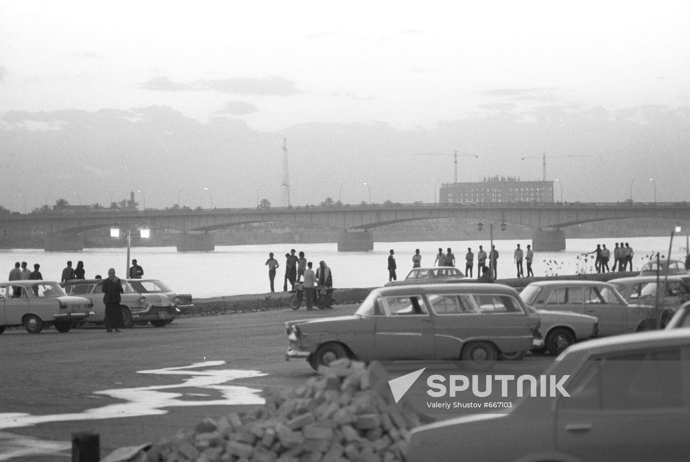Embankment of Tigris River