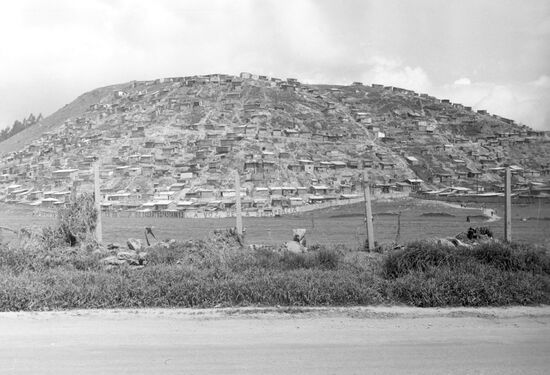 A settlement near Bogota