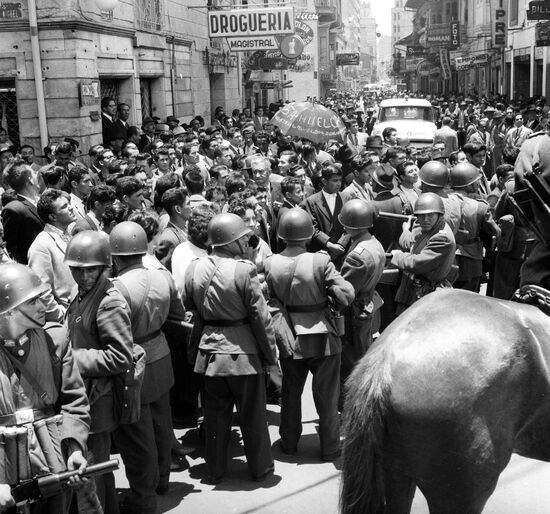 Class riots in Colombia
