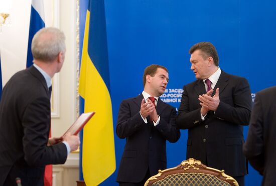 Dmitry Medvedev visits Ukraine