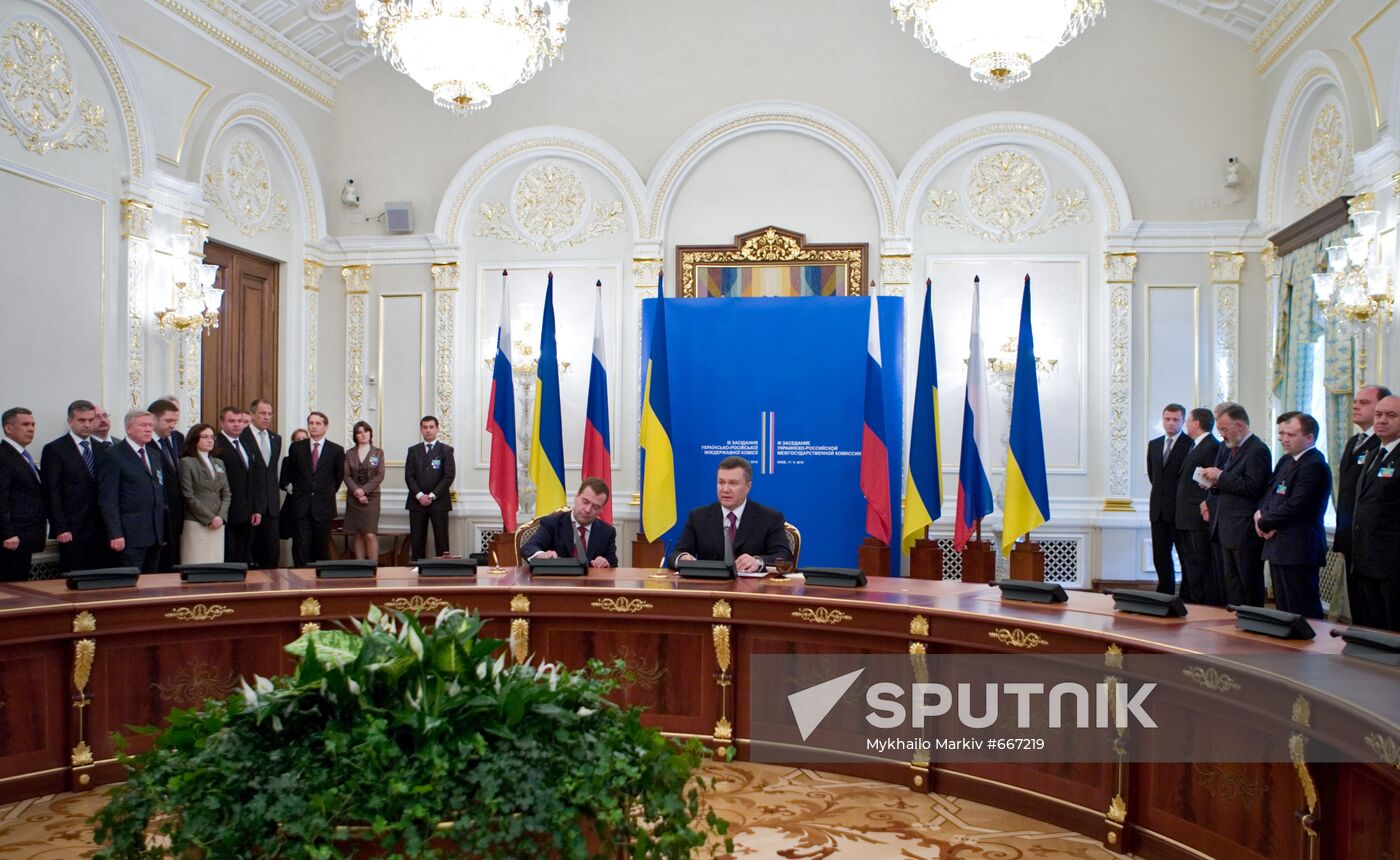 Dmitry Medvedev visits Ukraine