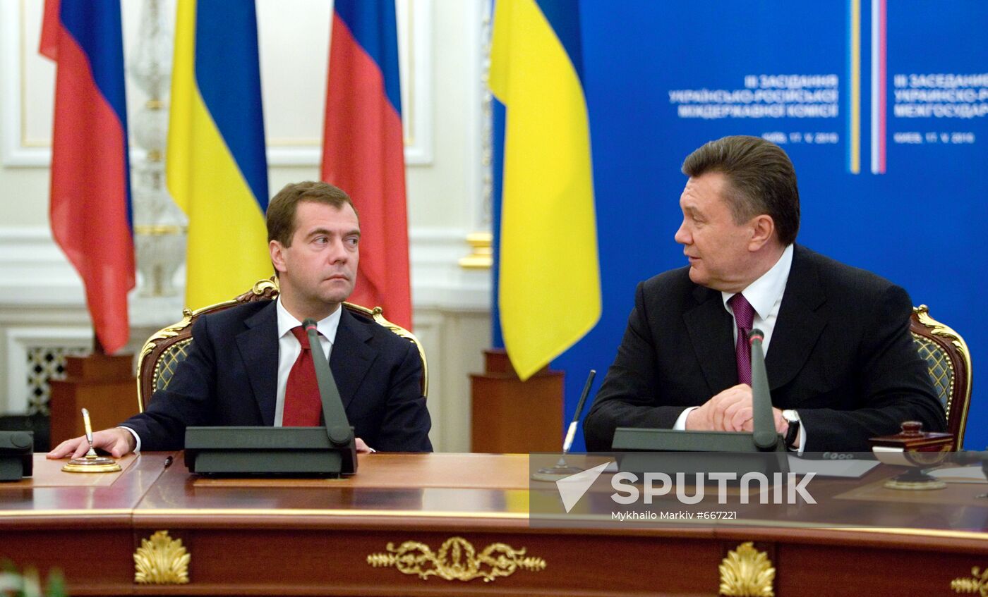 Dmitry Medvedev visits Ukraine