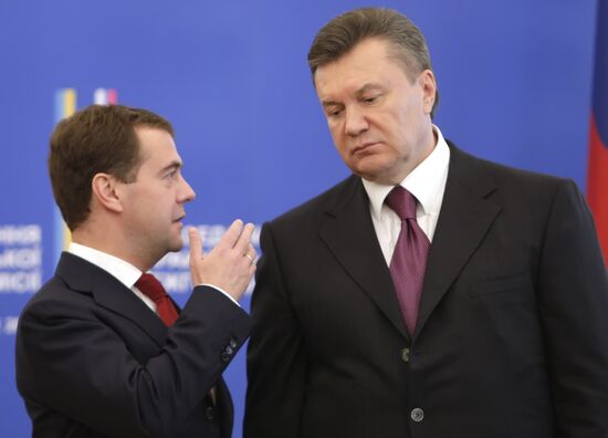 Dmitry Medvedev visits Ukraine