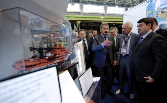 Igor Levitin, Vladimir Vasilyev and Sergei Shoigu