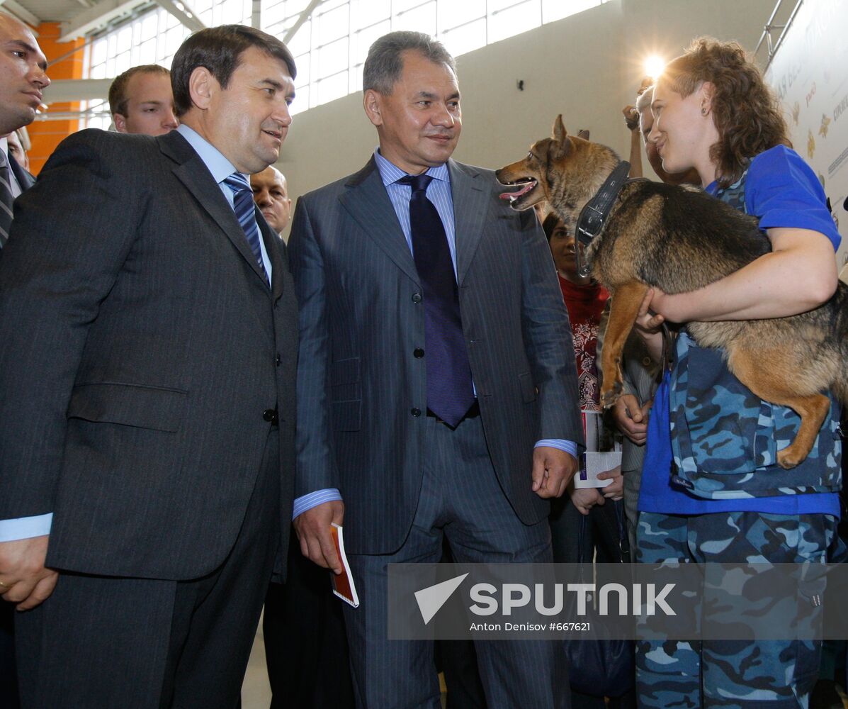 Igor Levitin and Sergei Shoigu