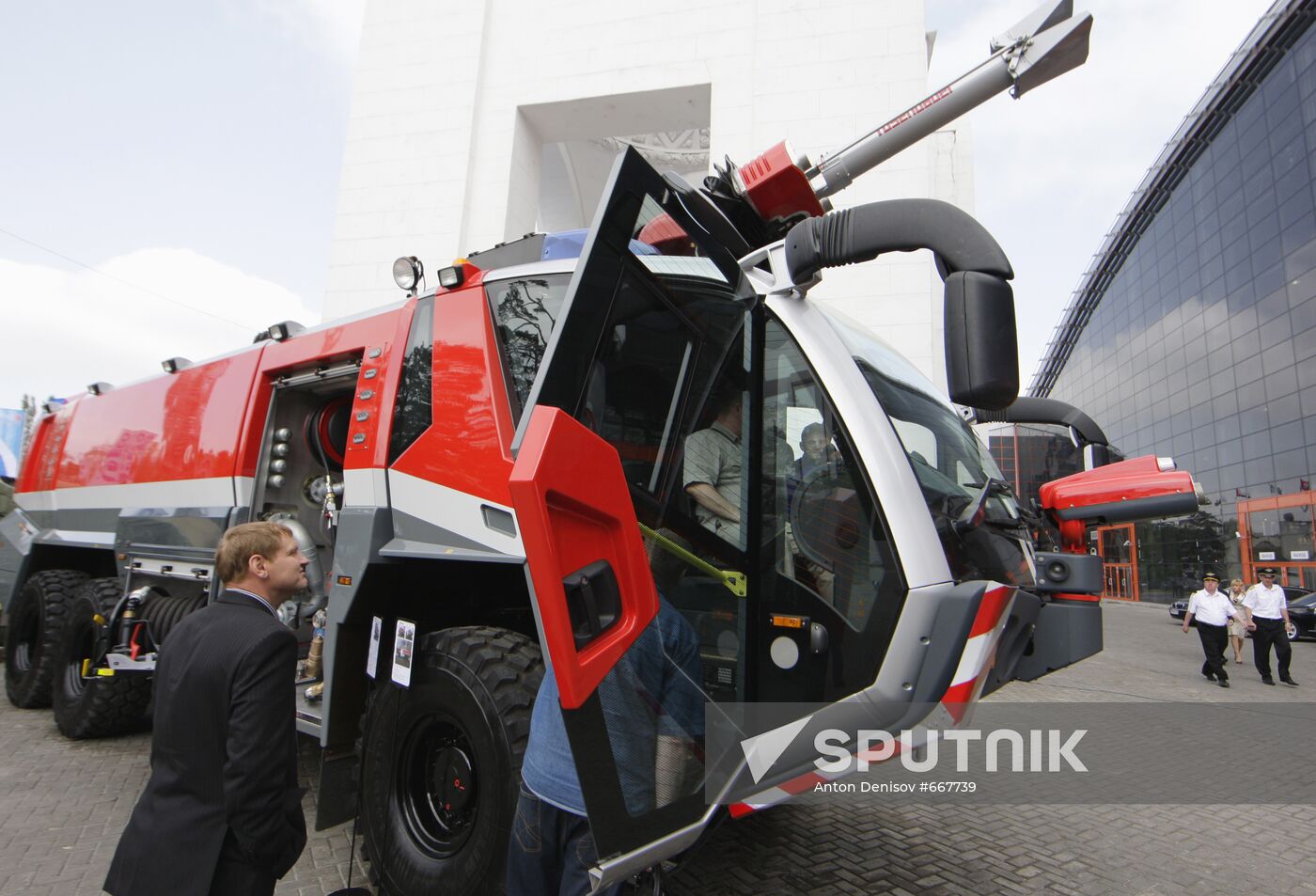 Rosenbauer emergency-rescue vehicle