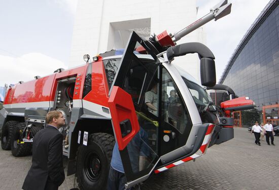 Rosenbauer emergency-rescue vehicle
