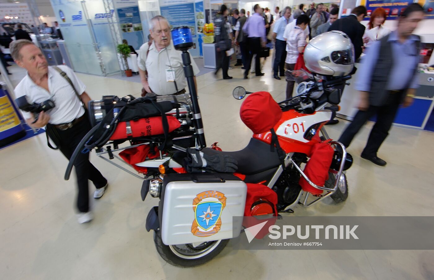 New bikes for EMERCOM employees