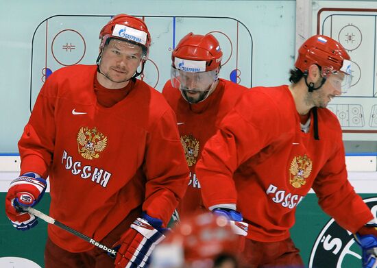 Sergei Gonchar, Pavel Datsyuk, Ilya Kovalchuk