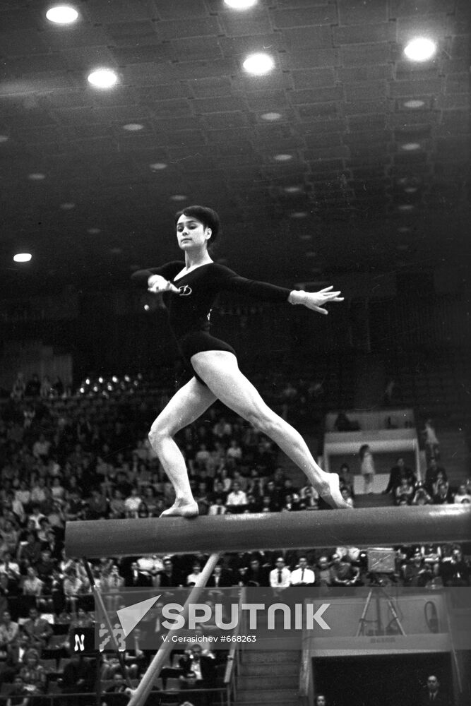 Gymnast Zinaida Voronina