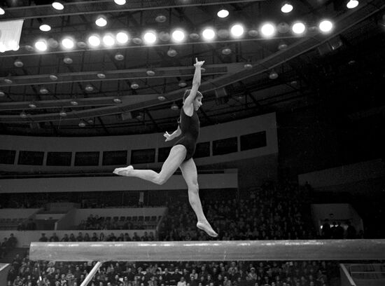 Gymnast Olga Korbut