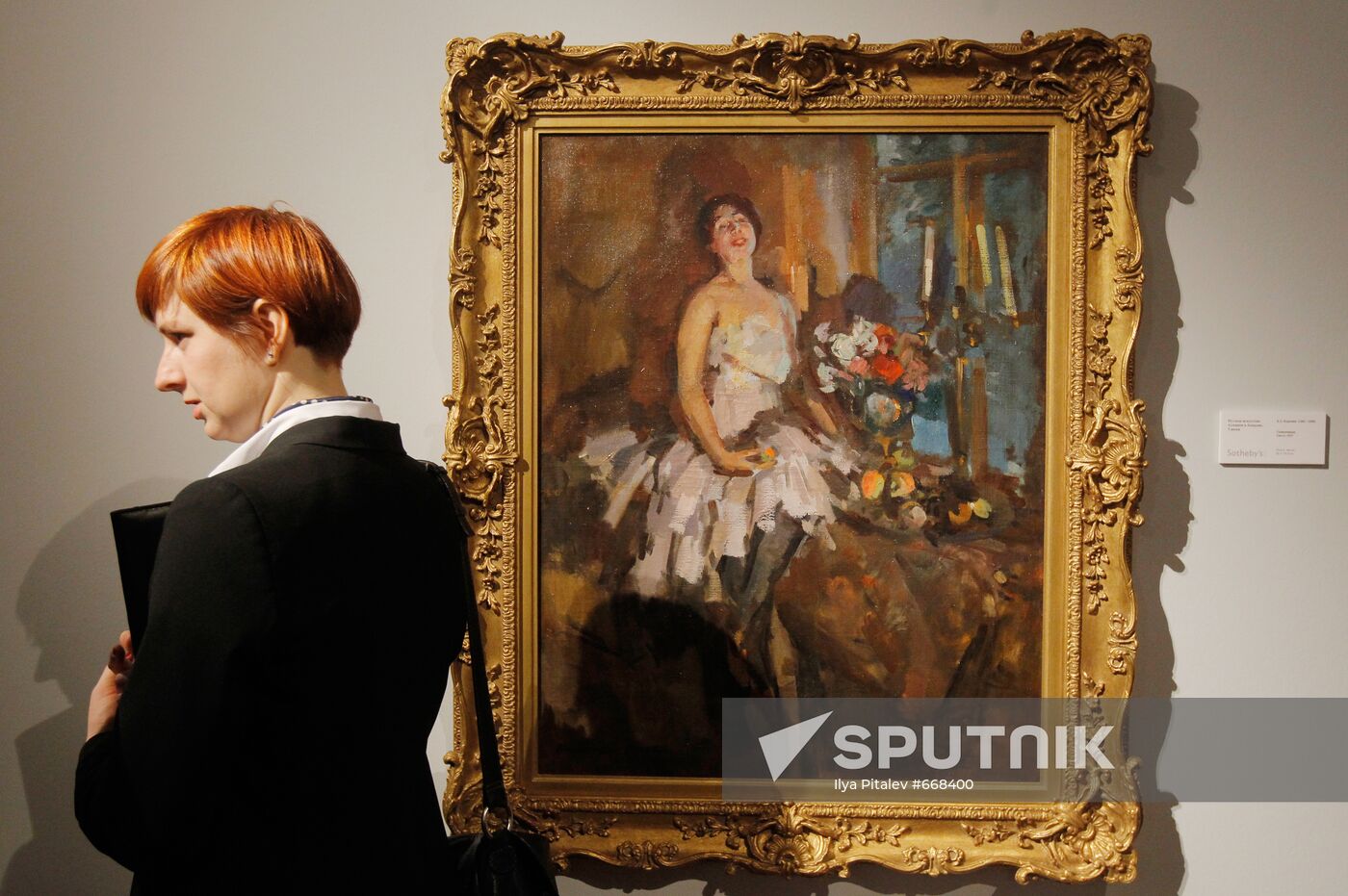 Sotheby's pre-auction exhibition