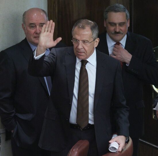 Grigory Karasin, sergei lavrov, Andrei Nesterenko