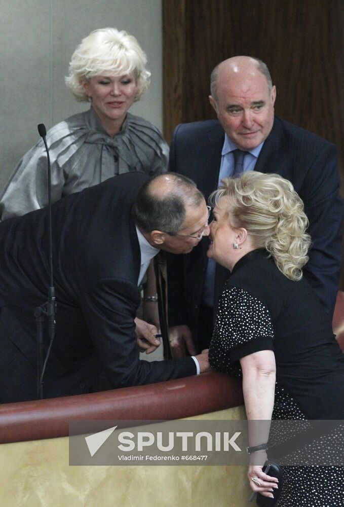 Lavrov, Sliska, Yakovleva and Karasin