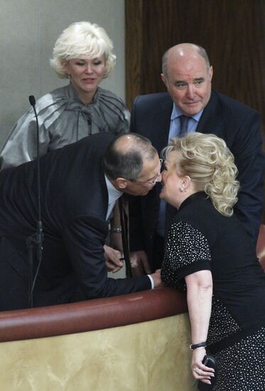 Lavrov, Sliska, Yakovleva and Karasin