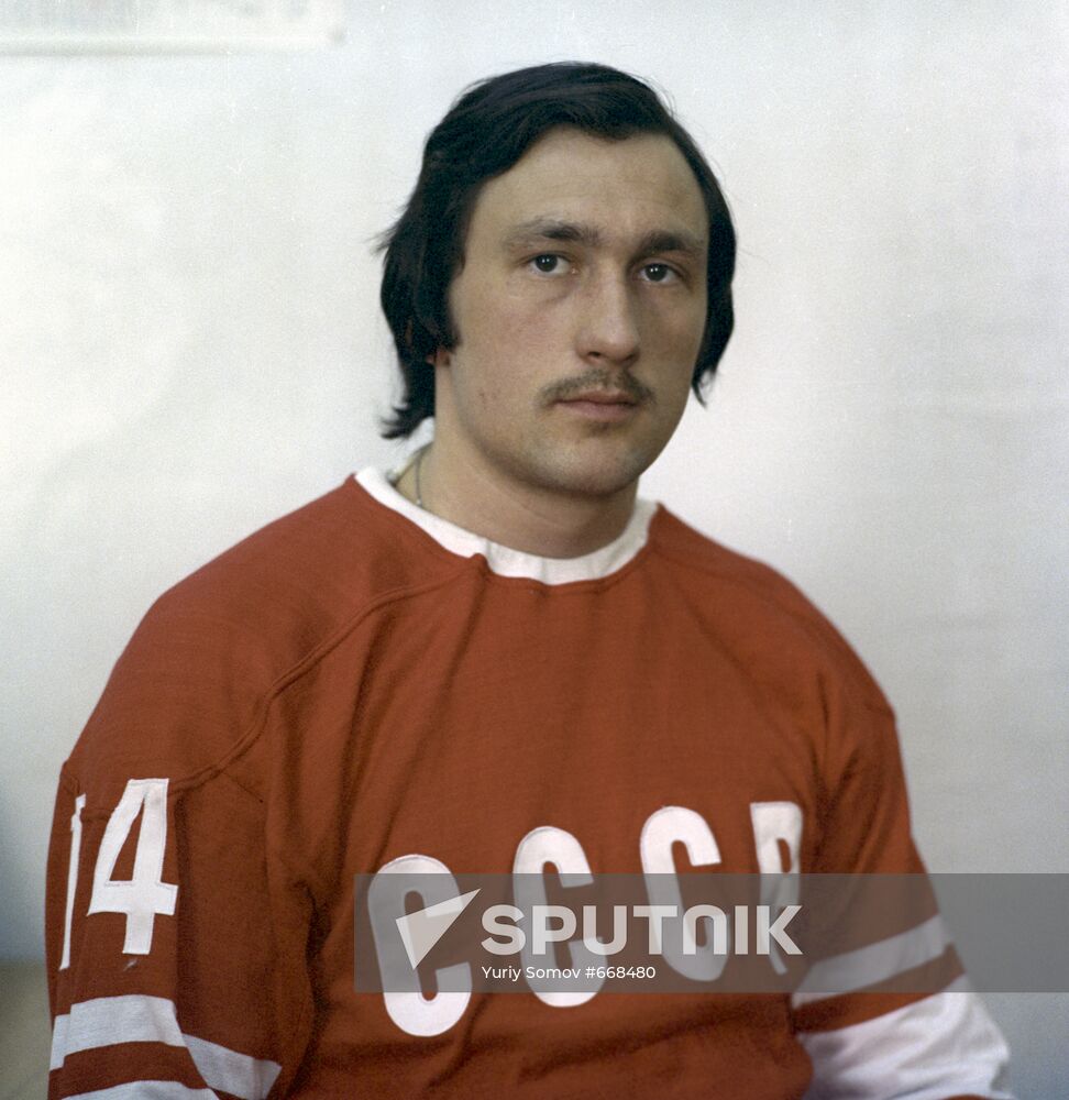 Ice hockey player Helmut Balderis