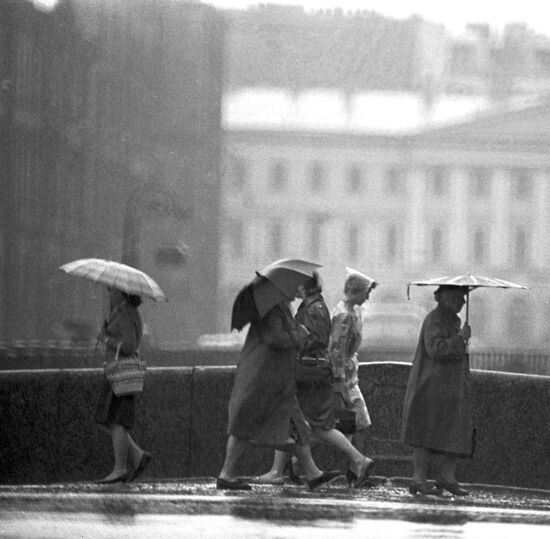 Rain in Leningrad