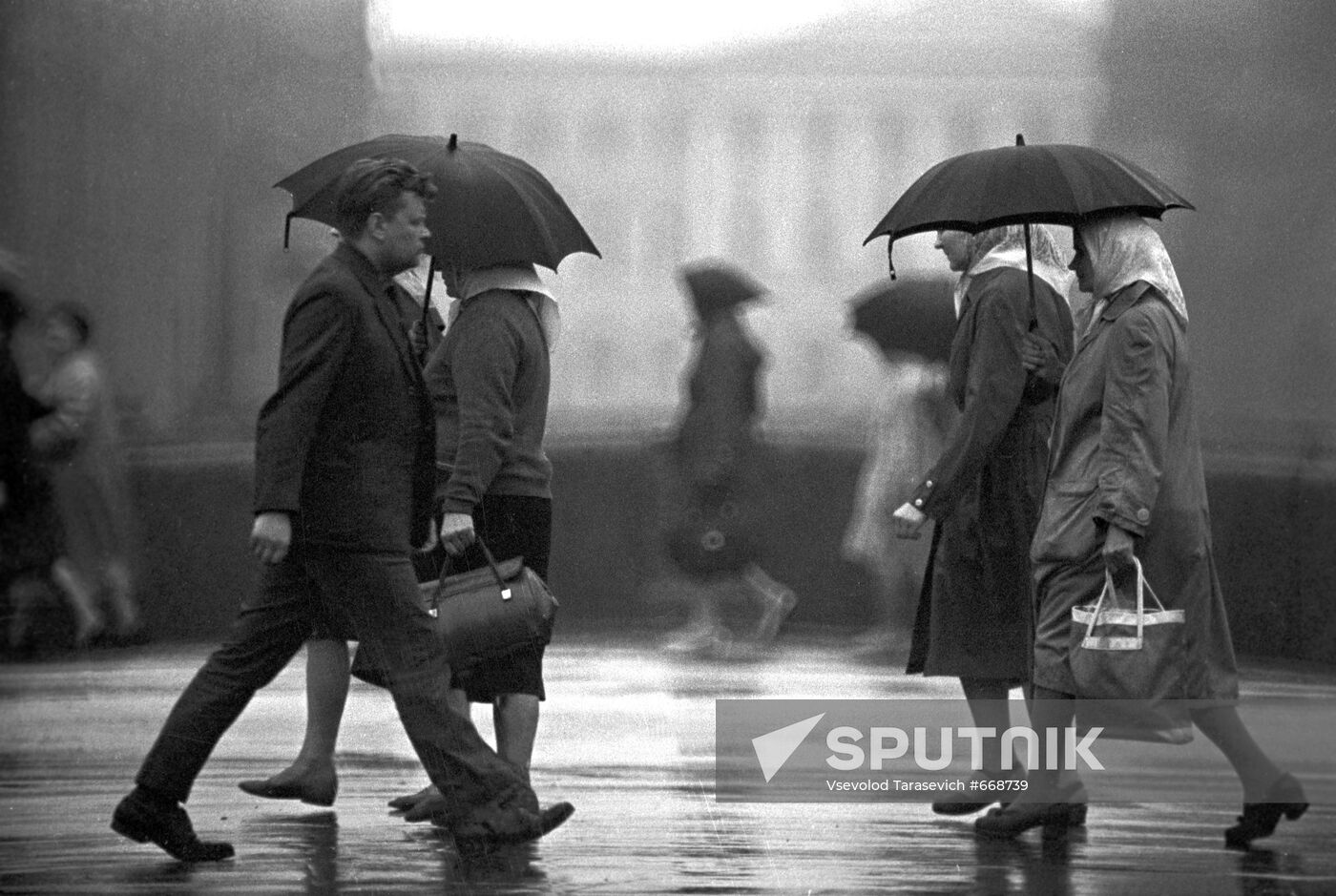 Rain on Nevsky Avenue