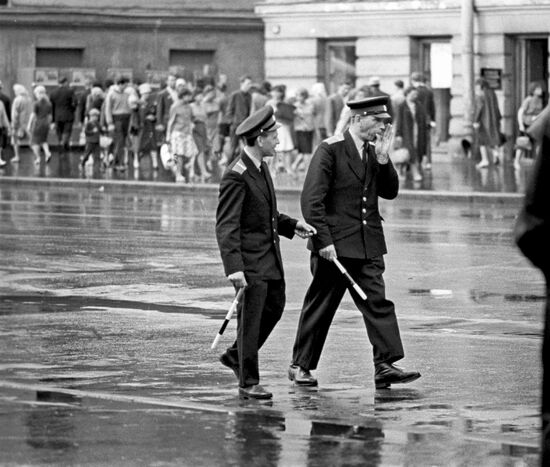 Leningrad traffic constables
