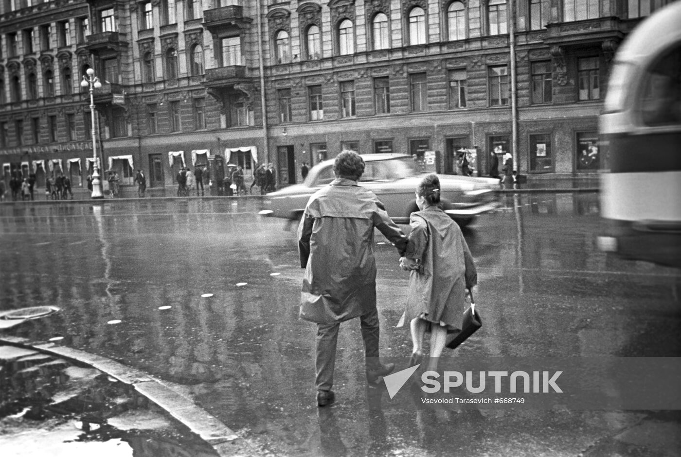 Nevsky Prospekt after rain