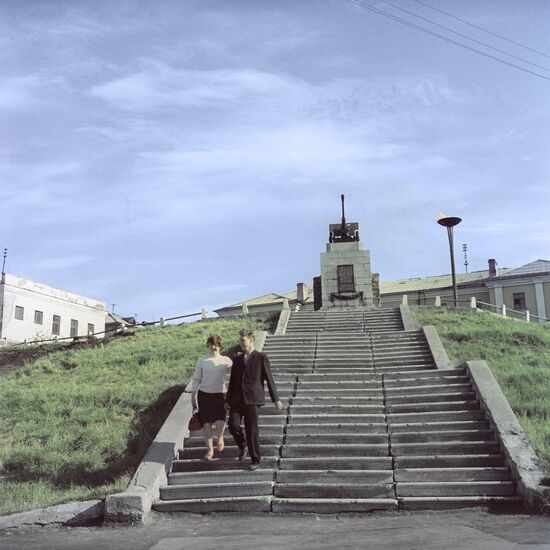 A memorial to the 6th Heroic Battery and the Eternal Fire
