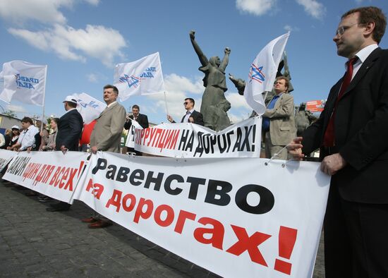 Rally for the equality on the roads