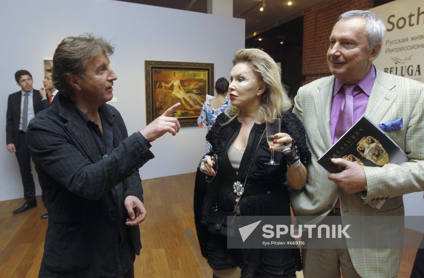 Vitaly Ignatenko and Leonid Yarmolnik