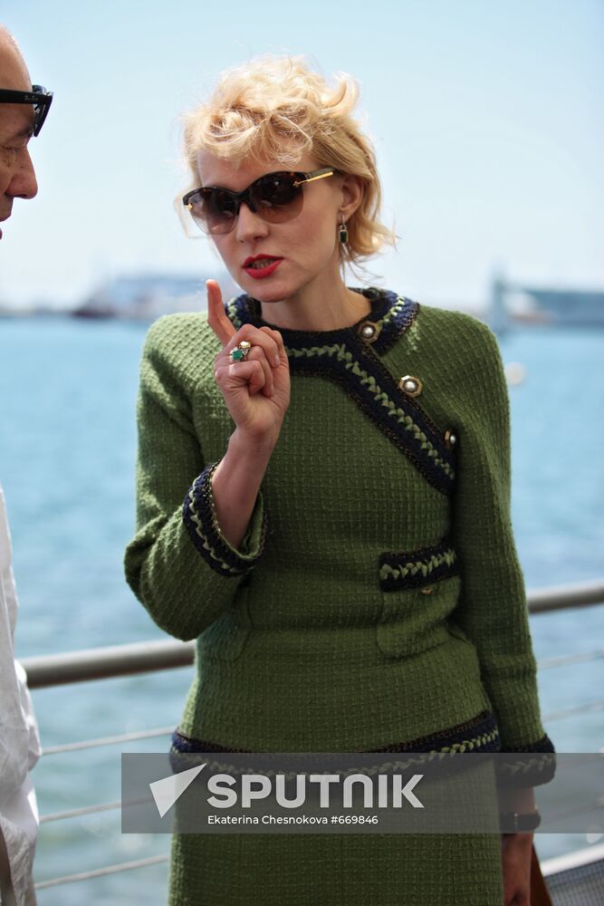 Renata Litvinova in Cannes