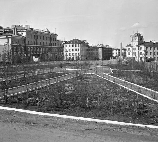A view on the central square