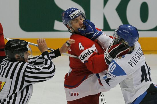 2010 World Hockey Championships. Finland vs. Czech Republic