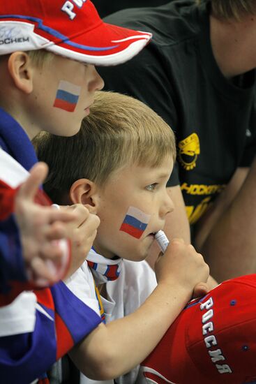 2010 World Hockey Championships. Russia vs. Canada