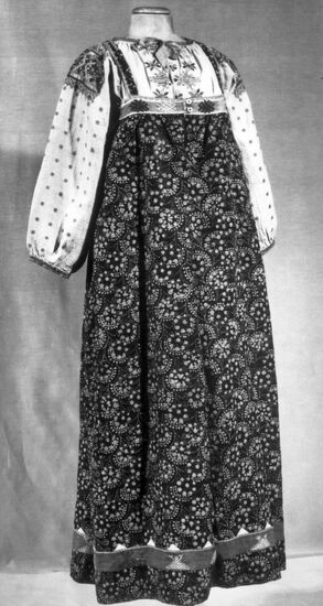 Peasant woman's dress