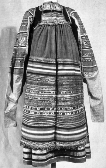 Peasant woman's dress
