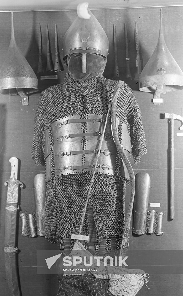 Protective clothing of Russian noble warrior