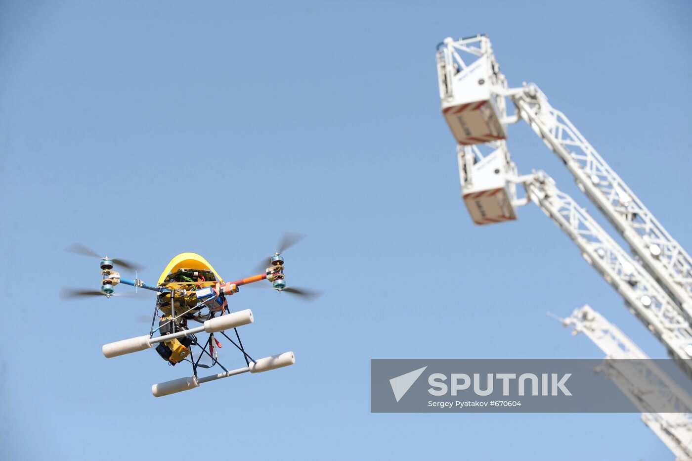 Inter-agency task force exhibition training in Noginsk