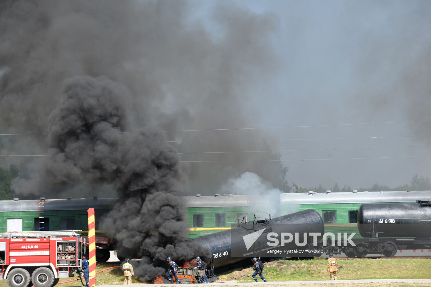 Inter-departmental demonstration exercise, Noginsk