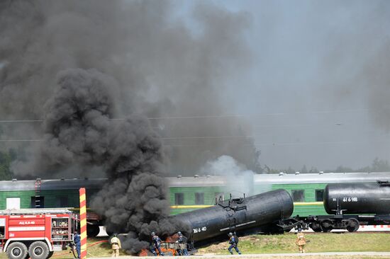 Inter-departmental demonstration exercise, Noginsk