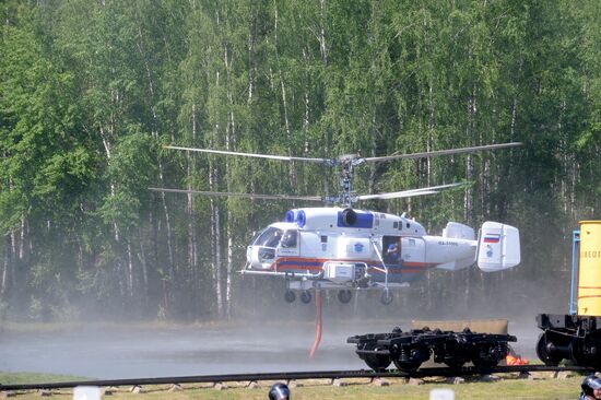Inter-departmental demonstration exercise, Noginsk