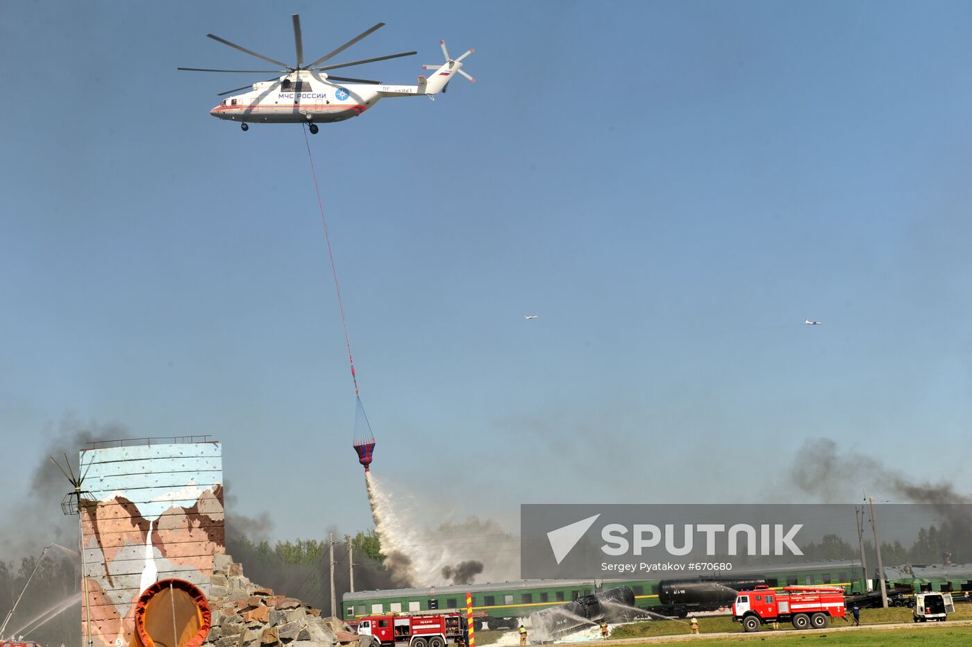 Inter-departmental demonstration exercise, Noginsk