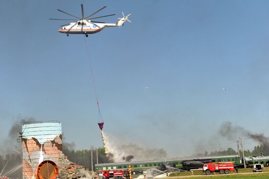 Inter-departmental demonstration exercise, Noginsk