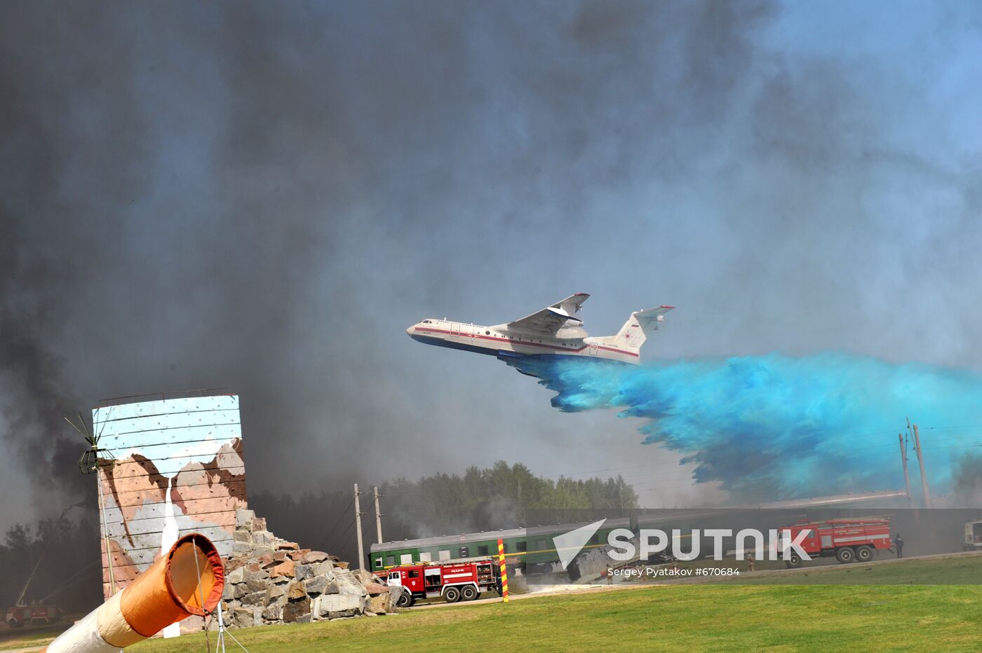 Inter-departmental demonstration exercise, Noginsk