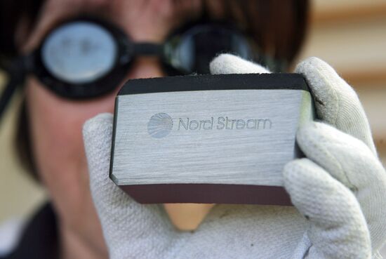 Construction of Nord Stream pipeline