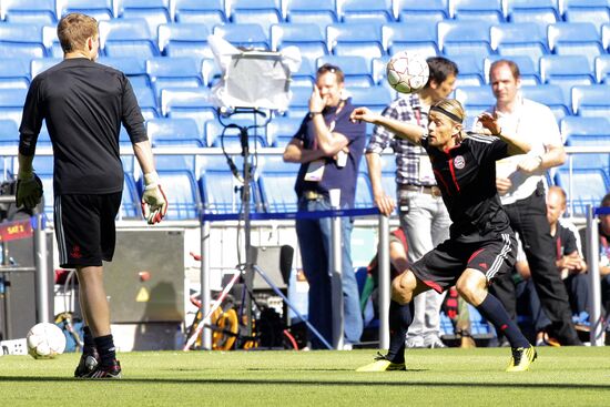 FC Bayern Munich holds open training session