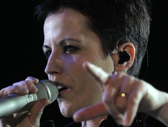 The Cranberries perform live in Moscow
