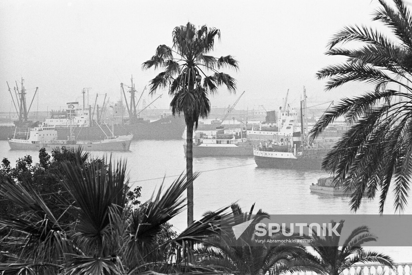 Sea port of Tripoli