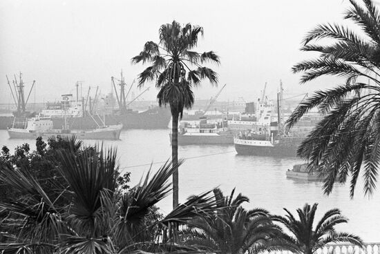 Sea port of Tripoli