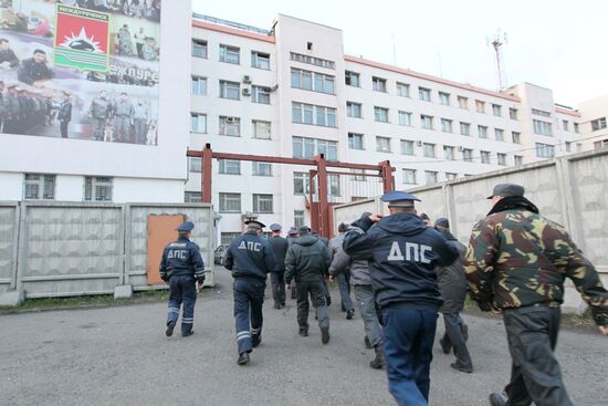Mining town of Mezhdurechensk amid protests