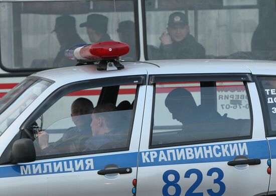 Mining town of Mezhdurechensk amid protests