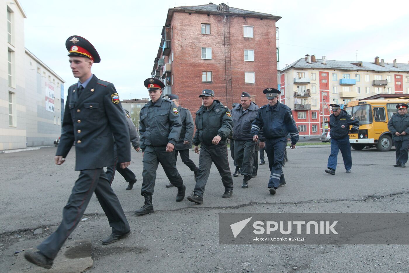 Mining town of Mezhdurechensk amid protests