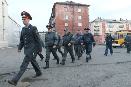 Mining town of Mezhdurechensk amid protests